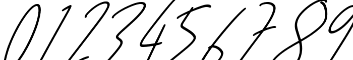 Hastan Signature Italic Font OTHER CHARS