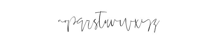 Hasting Font LOWERCASE