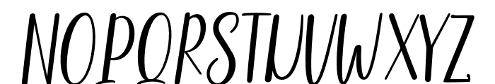Hastings Font UPPERCASE