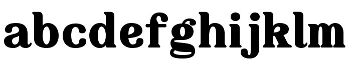 Hastle-Regular Font LOWERCASE