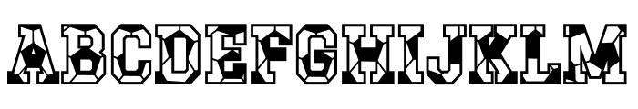 Hat Trick Font UPPERCASE