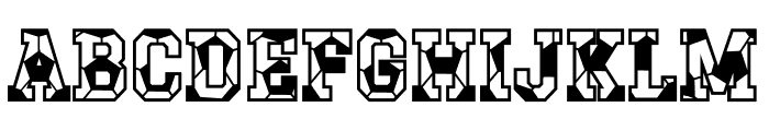 Hat Trick Font LOWERCASE