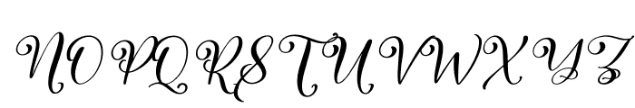 Hatchery Italic Font UPPERCASE