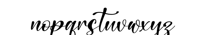 Hatchery Italic Font LOWERCASE