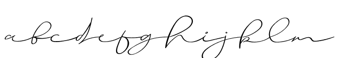 Hatching Love Font LOWERCASE