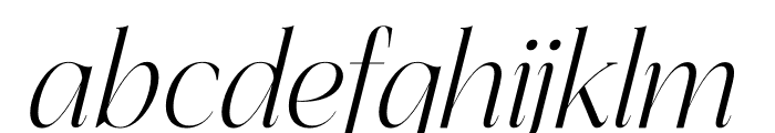 Hatficeld Italic Font LOWERCASE