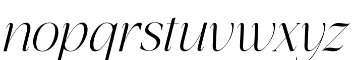 Hatficeld Italic Font LOWERCASE