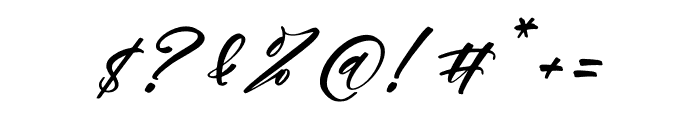 Hatheyrose Italic Font OTHER CHARS