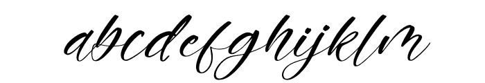Hatheyrose Italic Font LOWERCASE
