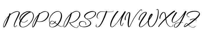Hatheyrose Font UPPERCASE