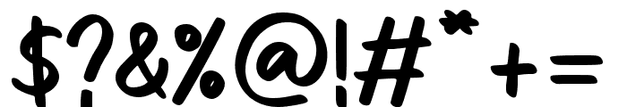 Hatimune-Regular Font OTHER CHARS