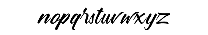 Hattachy Font LOWERCASE