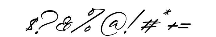 Hatthews Italic Font OTHER CHARS