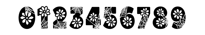 Haunted Flowers Font OTHER CHARS