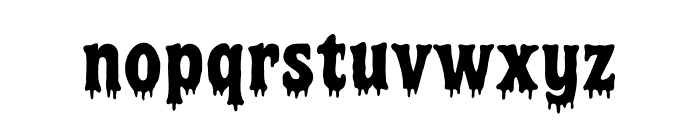Haunted Halloween Font LOWERCASE