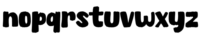 Haunted Inkbrush Font LOWERCASE