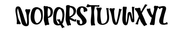 Haunted Mansion Font UPPERCASE
