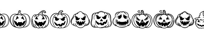 Haunted Pumpkins FONT