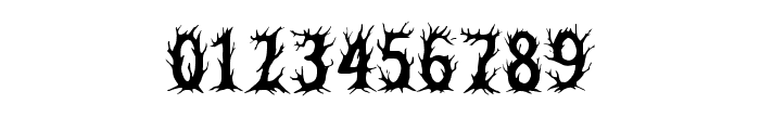 Haunted Trees By Squeeb Regular Font OTHER CHARS