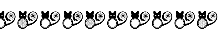 HauntedCatSpider Font OTHER CHARS