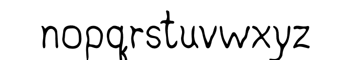 HauntedTime Font LOWERCASE