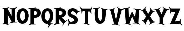 Haunting Killer Font UPPERCASE