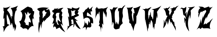 Hauntype Font LOWERCASE
