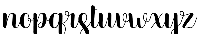 Haura Font LOWERCASE