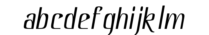 Hautte-ThinItalic Font LOWERCASE