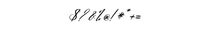 Havelina Renatiwy Italic Font OTHER CHARS