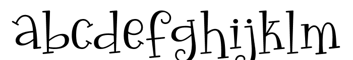 Having A Nice Dream Font LOWERCASE