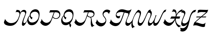 Hawkin-Regular Font UPPERCASE