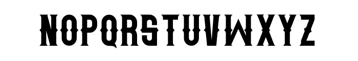 Hawthorn Font LOWERCASE