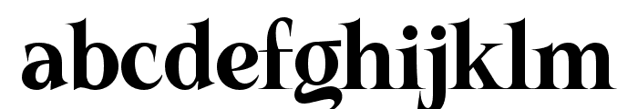 HawthorneVintage-Regular Font LOWERCASE