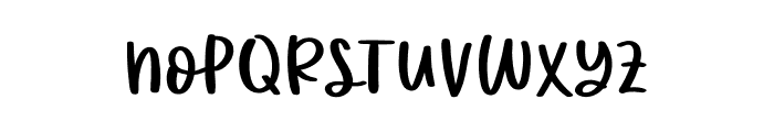 Hay Brow Font LOWERCASE