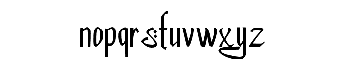 Hayatun Font LOWERCASE