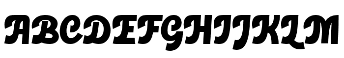 Haydent Font UPPERCASE