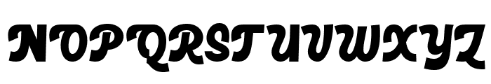 Haydent Font UPPERCASE
