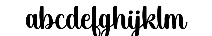 Haydola Font LOWERCASE