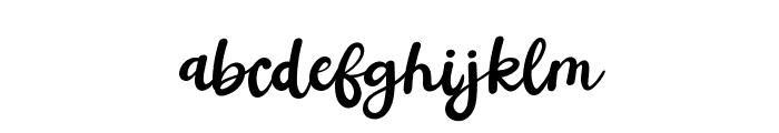 Hayleigh Regular Font LOWERCASE