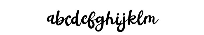 Hayleigh Font LOWERCASE