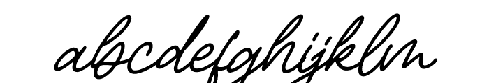 Hayleish Beasttie Italic Font LOWERCASE
