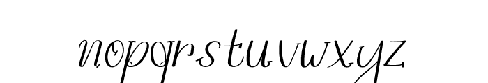 Hayletta Font LOWERCASE