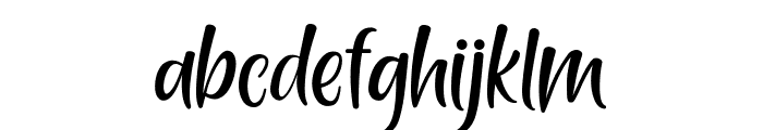 Haystay Melody Font LOWERCASE