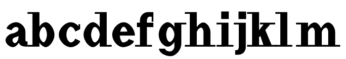Haytham Black Font LOWERCASE