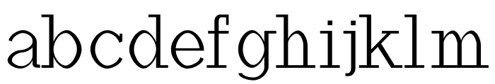 Haytham Regular Font LOWERCASE