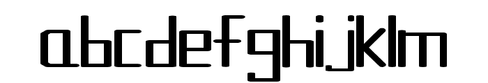 HazyMoon-Regular Font LOWERCASE