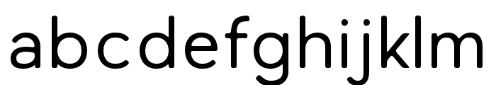 HeVous-Regular Font LOWERCASE