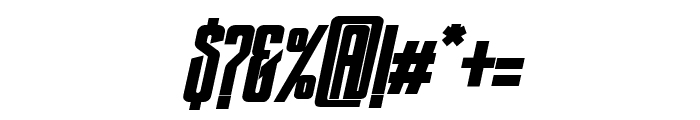 Head Unit Bold Italic Font OTHER CHARS