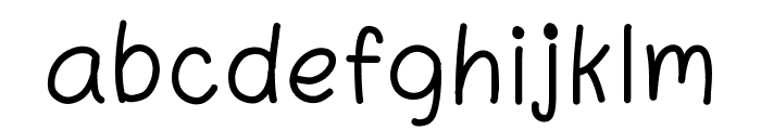 Header -Handwritten Font LOWERCASE